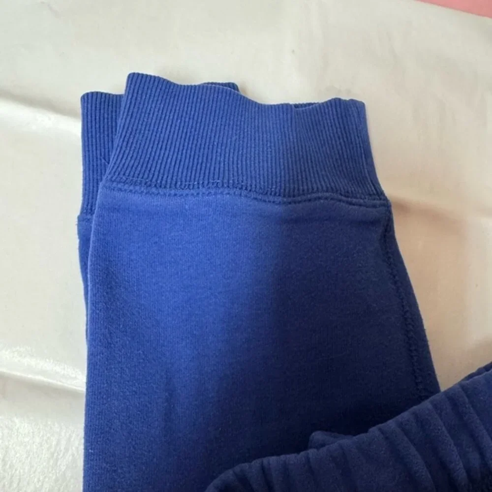 Roots Sweat Pant Zip Up Pockets Men Blue XS - Picture 6 of 6